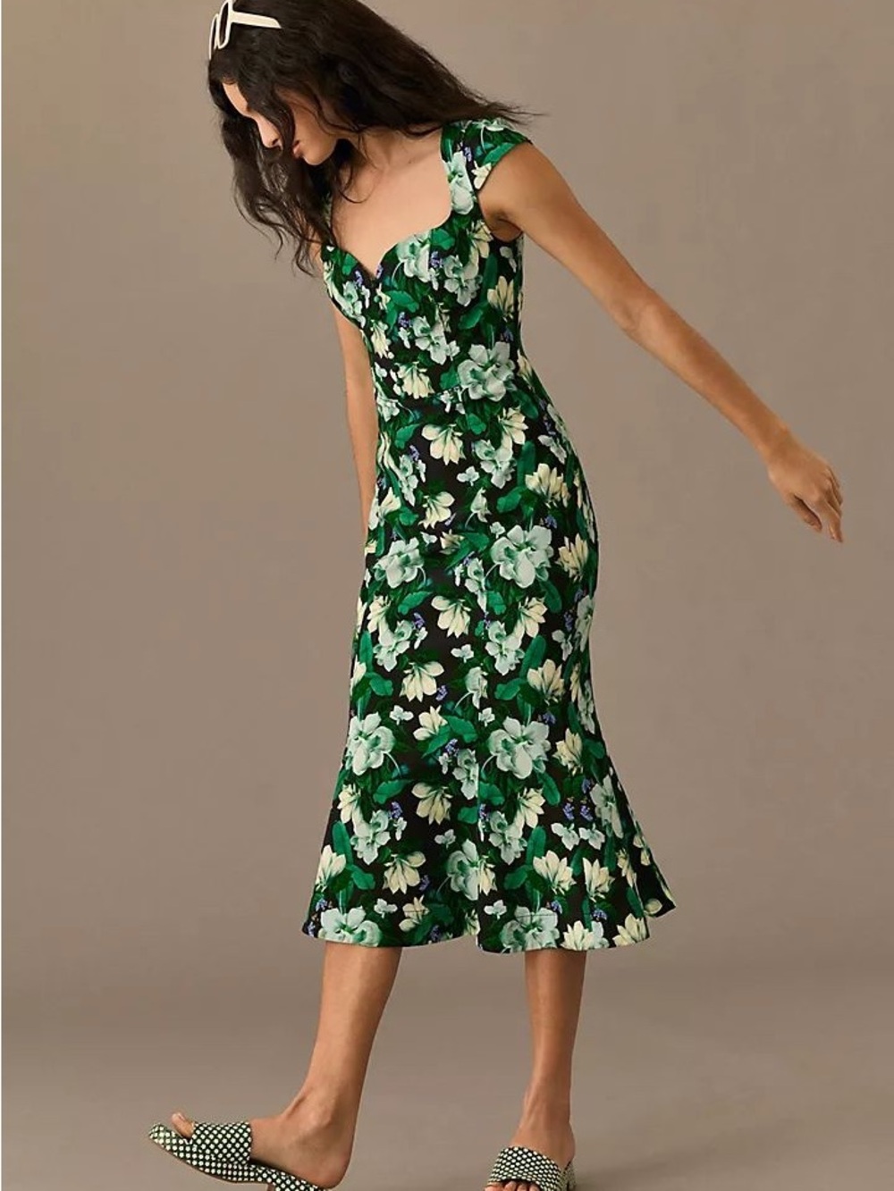 Cecily Fit & Flare Sweetheart Dress by Maeve